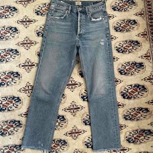Citizens of Humanity Charlotte High Rise Straight Jeans